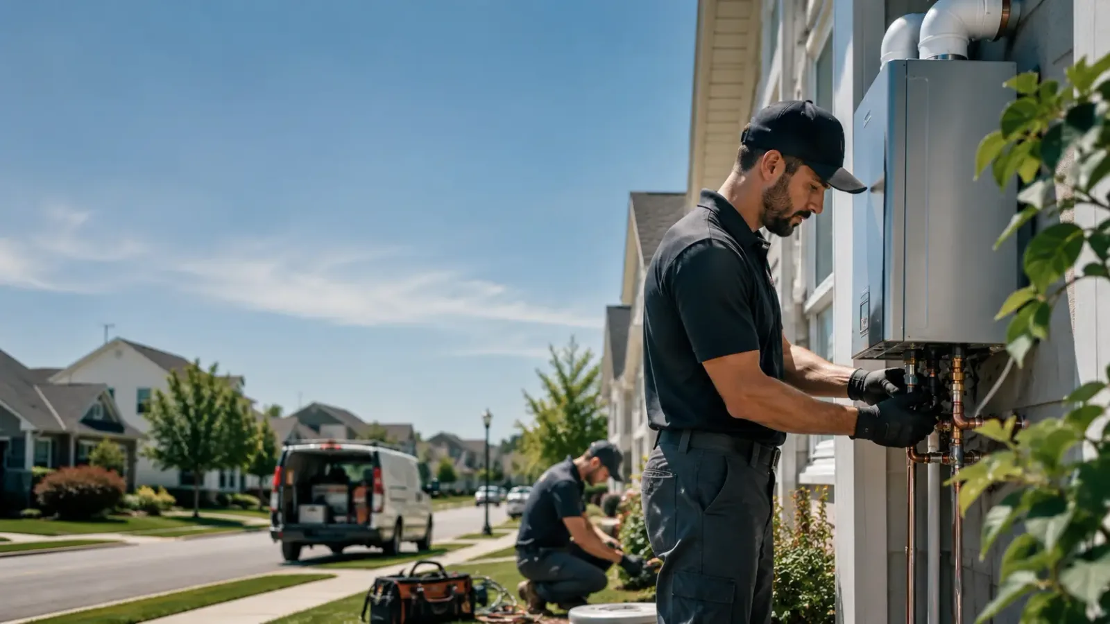 Tankless Water Heater Installation in Pride, LA